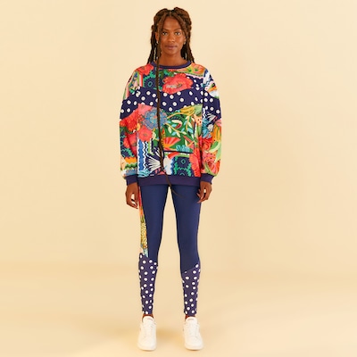 Blusão Feminino Farm Oversized Divertidamente - Foto 3