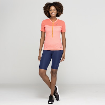 Camiseta Feminina ASICS Manga Curta Fuji Trail SS Top - Foto 4