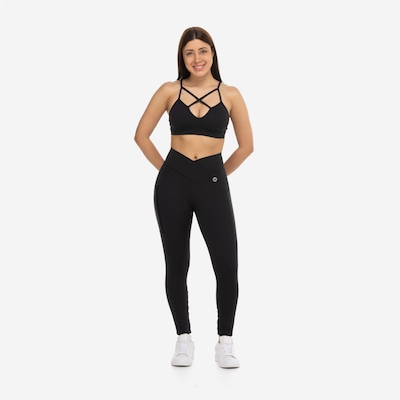 Top Fitness com Bojo e Proteção UV Vestem Média Sustentação Fiji - Adulto - Foto 4