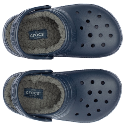 Sandália Crocs Júnior Classic Lined Clog T - Foto 5