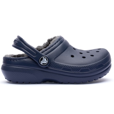 Sandália Crocs Júnior Classic Lined Clog T - Foto 1