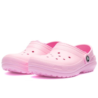 Sandália Crocs Júnior Classic Lined Clog K - Foto 3