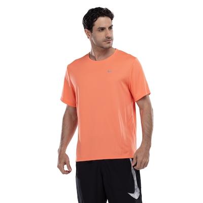 Camiseta Masculina Nike Manga Curta com Proteção UV Miler - Foto 1