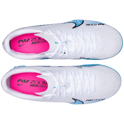 Chuteira Society Nike Mercurial Zoom Vapor 15 Academy XXV - Adulto - Foto 5