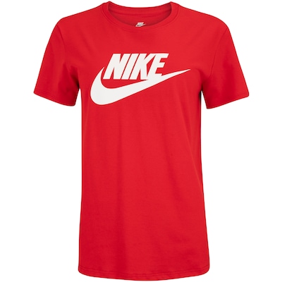 Camiseta Feminina Nike Manga Curta Sportswear Essential Icon - Foto 1