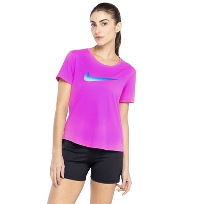 Camiseta Feminina Nike Manga Curta One Swoosh HB - Foto 2