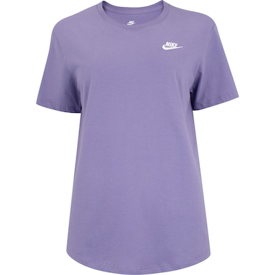 Camiseta Feminina Nike Manga Curta Sportswear Club - Foto 1