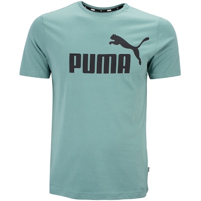 Camiseta Puma Masculina Essentials Logo - Foto 1