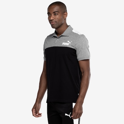 Camisa Polo Masculina Puma Essestials Block Jersey - Foto 5