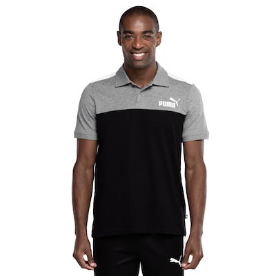 Camisa Polo Masculina Puma Essestials Block Jersey - Foto 2