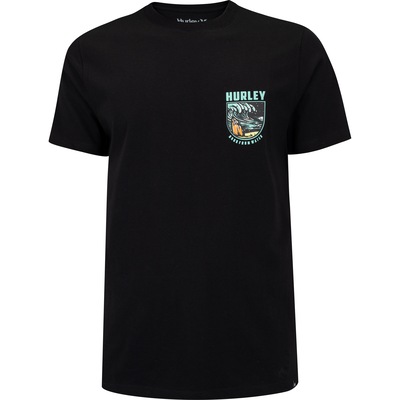 Camiseta Masculina Hurley Manga Curta Silk Skull Night - Foto 5