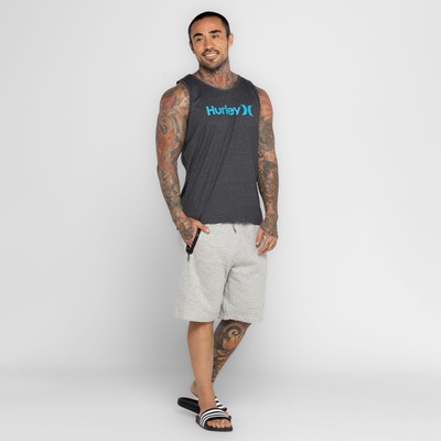 Camiseta Regata Masculina Hurley Silk O Solid - Foto 4