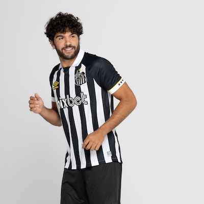 Camisa Polo do Santos II 23 Masculina Umbro - Foto 5