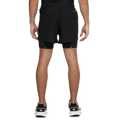 Short 2 em 1 Masculino adidas Design 4 Running 2 IN 1 - Foto 4
