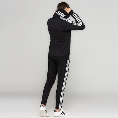 Jaqueta com Capuz adidas Moletinho Essentials - Masculina - Foto 6