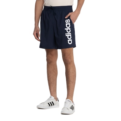 Bermuda Masculina adidas Logo Linear Chelsea - Foto 2