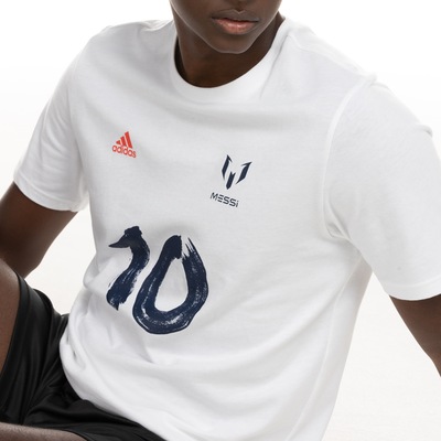Camiseta do Messi Masculina adidas Manga Curta Grafica CNY - Foto 4