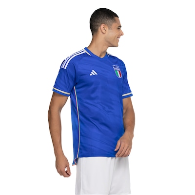 Camisa Itália I 23 adidas - Masculina - Foto 3
