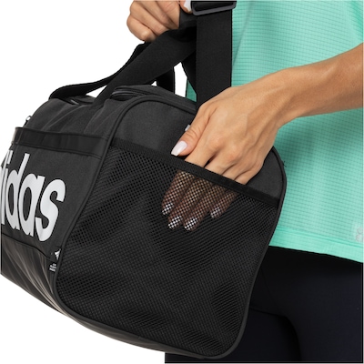 Mala adidas Duffel Linear Pequena - 25 Litros - Foto 4