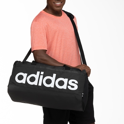 Mala adidas Duffel Linear Média - 39 Litros - Foto 2