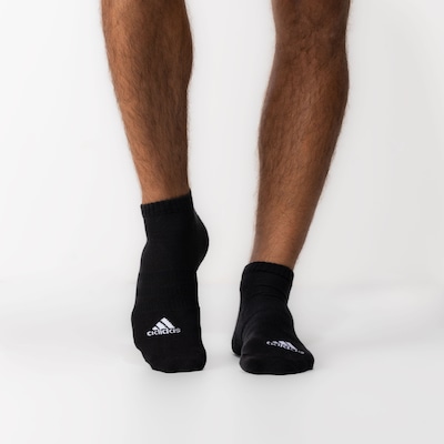 Kit de Meias adidas Cano Baixo com 6 Pares - Adulto - Foto 4