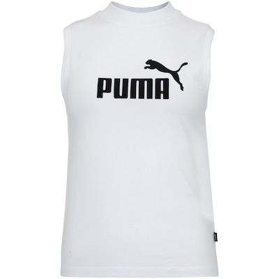 Camiseta Regata Feminina Puma Slim Logo ESS - Foto 1