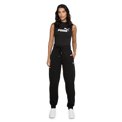 Camiseta Regata Feminina Puma Slim Logo ESS - Foto 4