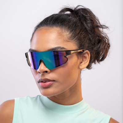 Óculos de Sol Oxer com Proteção Solar Espelhada KTASE2802 - Adulto - Foto 3