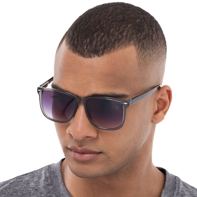 Óculos de Sol Oxer Katto Quadrado Lente Fumê KTA516 - Adulto - Foto 1