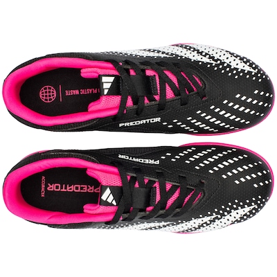 Chuteira Futsal adidas Predator Accuracy 23 4 - Infantil - Foto 5