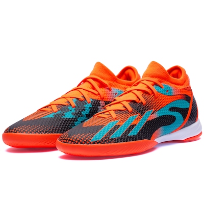 Chuteira do Messi Futsal adidas X Speedportal 22 3 - Adulto - Foto 2