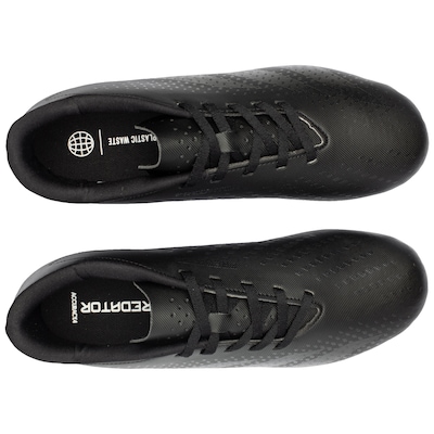 Chuteira de Campo Predator Accuracy 4 adidas - Infantil - Foto 5