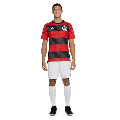 Camisa do Flamengo I 23 adidas - Masculina - Foto 6