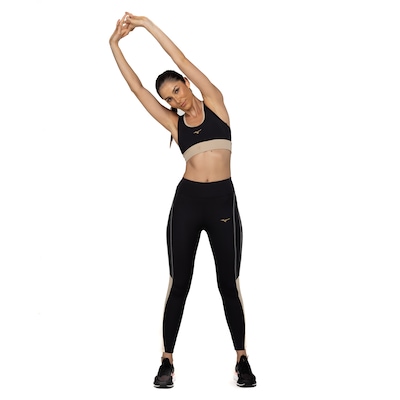 Top Fitness com Bojo Removível Mizuno Média Sustentação Run Easy 4 - Adulto - Foto 6