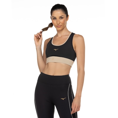 Top Fitness com Bojo Removível Mizuno Média Sustentação Run Easy 4 - Adulto - Foto 2
