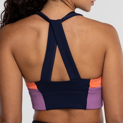 Top Fitness com Bojo Mizuno Média Sustentação Soul Fit New Adulto - Foto 3