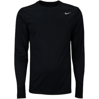 Camiseta Masculina Nike Manga Longa Dri-Fit Rlgd - Foto 1