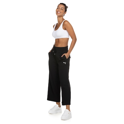 Calça Feminina Puma Her Straight Pants - Foto 4