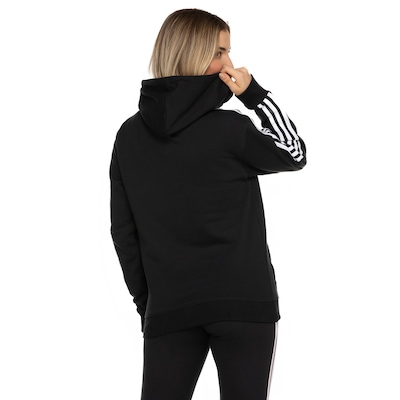 Jaqueta com Capuz adidas 3S Ft Fz R Hd - Feminina - Foto 3
