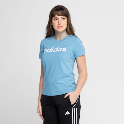 Camiseta Feminina adidas Logo Linear - Foto 4