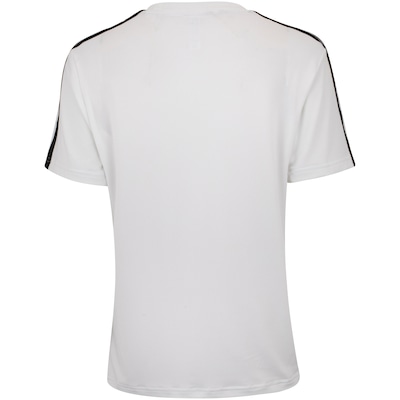 Camiseta Feminina adidas Manga Curta Essentials 3 Listras - Foto 6