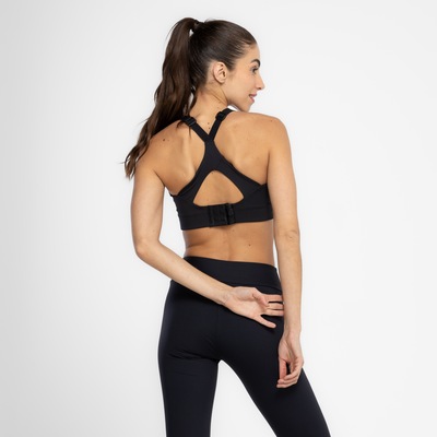 Top Fitness com Bojo Mizuno Média Sustentação High - Adulto - Foto 4