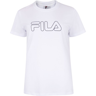 Camiseta Feminina Fila Manga Curta Basic Outline - Foto 1