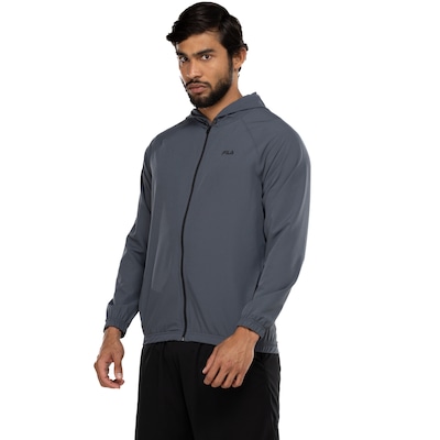 Jaqueta Masculina Fila com Capuz Basic Run - Foto 2