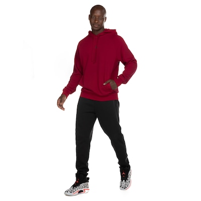 Blusão Jordan Masculino Nike com Capuz Dri-Fit Sport Csvr Flc Po . - Foto 4