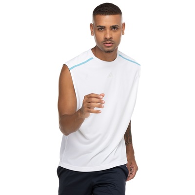Camiseta Regata Masculina adidas Workout Base - Foto 4