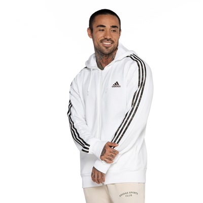 Jaqueta Masculina adidas com Capuz Top 3 Listras - Foto 2