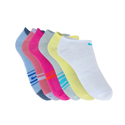 Kit de Meia Nike Cano Baixo Everyday Lightweight No Show- Adulto - 6 Pares - Foto 1