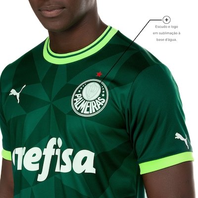 Camisa do Palmeiras I 23 Masculina Puma Torcedor - Foto 6