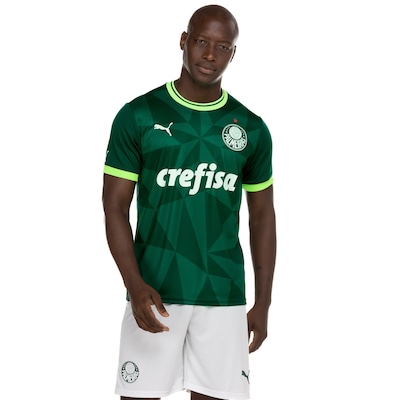 Camisa do Palmeiras I 23 Masculina Puma Torcedor - Foto 2